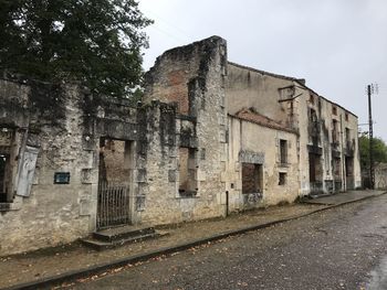 Old building against sky