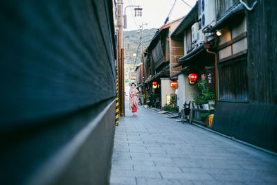 Street amidst buildings in city