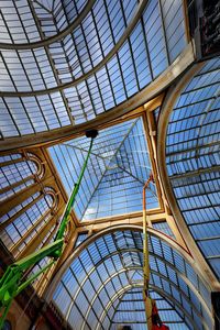 Modern roof of railroad station