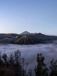 Landscape of mount bromo indonesia