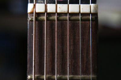 Close-up of guitar