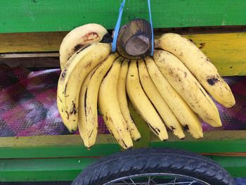 Close-up of bananas for sale