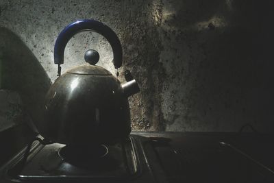 View of tea in kitchen