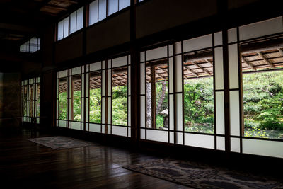 Interior of building