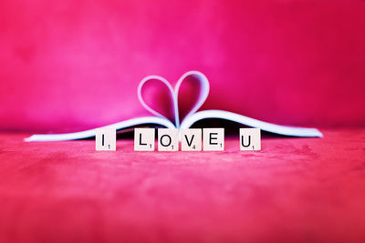 Close-up of text on paper