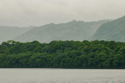 Scenic view kisiba crater lake, a crater lake in rungwe, tanzania