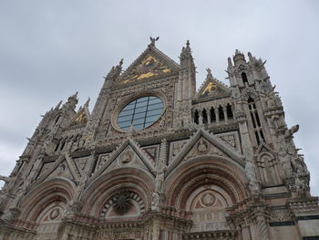 Low angle view of cathedral against sky