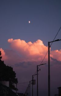 Scenic view of sunset sky