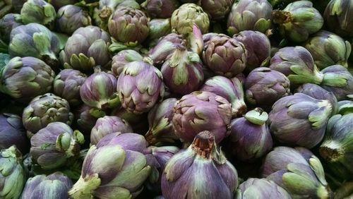 Full frame shot of vegetables for sale at market stall