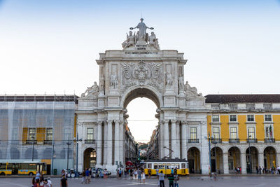 View of historical building against sky