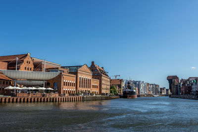 Buildings at waterfront