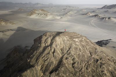 Scenic view of landscape and mountains