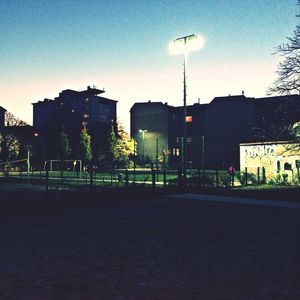 Buildings in city against sky