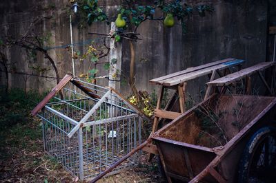 Abandoned shopping cart