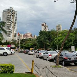 View of city street