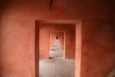 Corridor of door