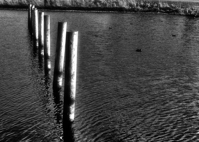 Reflection of water in lake