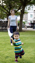 Portrait of a smiling boy