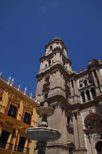 Low angle view of a temple