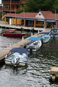 Boats in canal