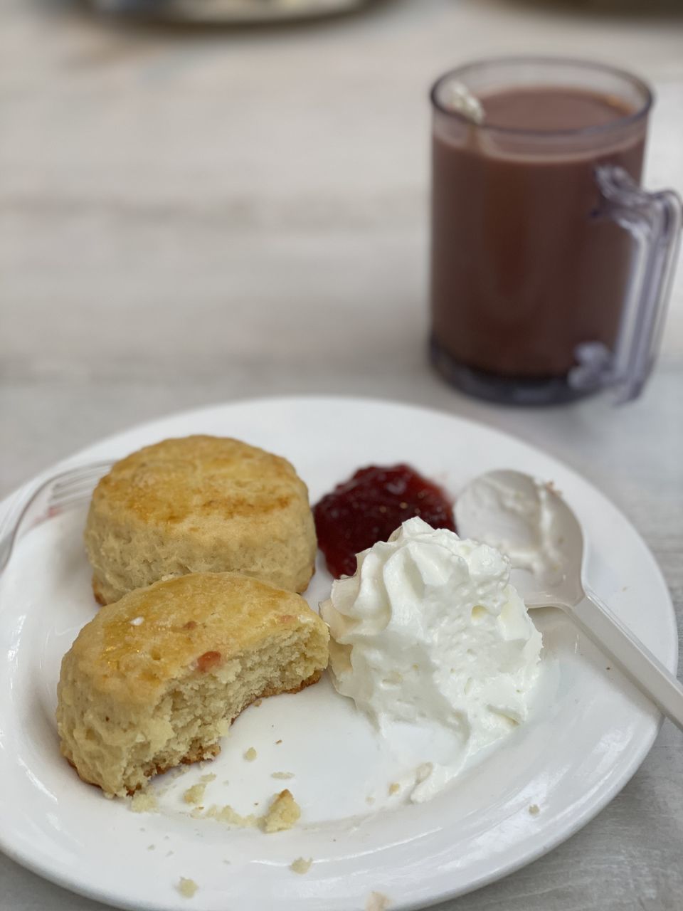 CLOSE-UP OF BREAKFAST SERVED ON PLATE