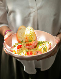 Close-up of food in plate