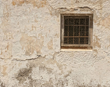 Window of old building