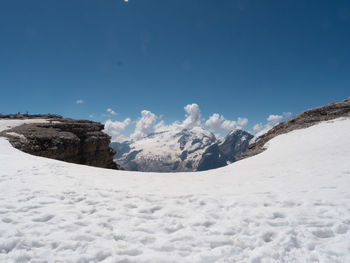 Snow covered landscape