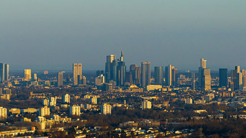 Cityscape against sky