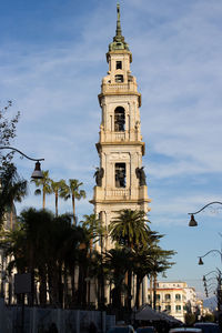 Low angle view of building against sky