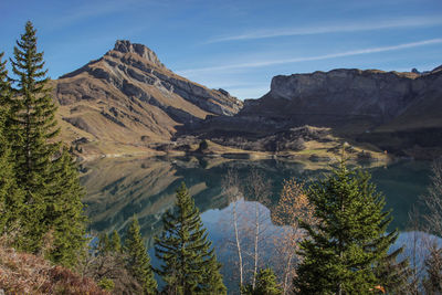 Scenic view of mountains