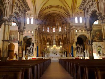 Interior of cathedral