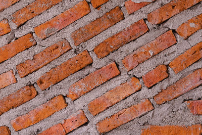 Full frame shot of brick wall