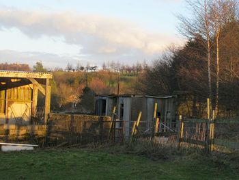 View of built structure against sky