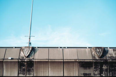 Low angle view of building against sky