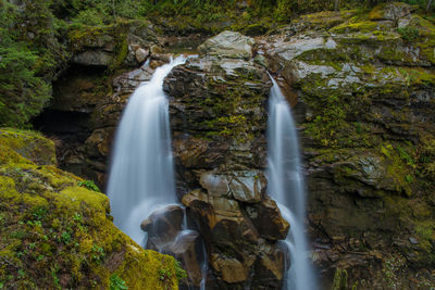 View of waterfall