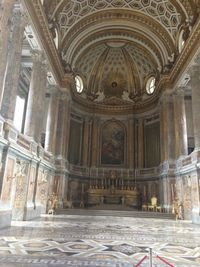 Interior of temple