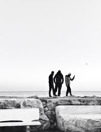 People on beach