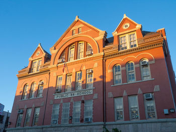 View of building against clear sky