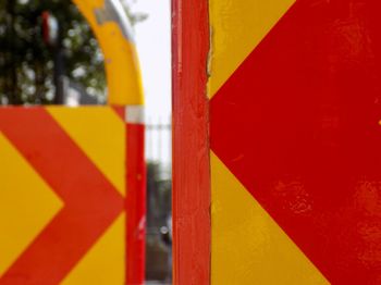Full frame shot of multi colored wall