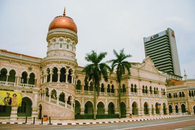 View of historical building against sky