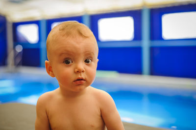 Close-up of boy