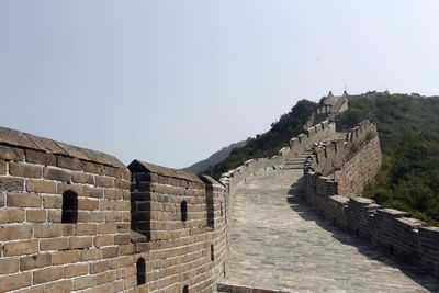 View of fort against sky