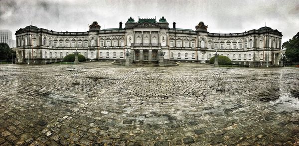 View of historical building against sky