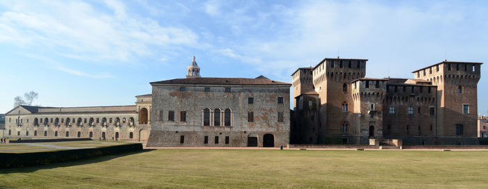 View of historic building against sky