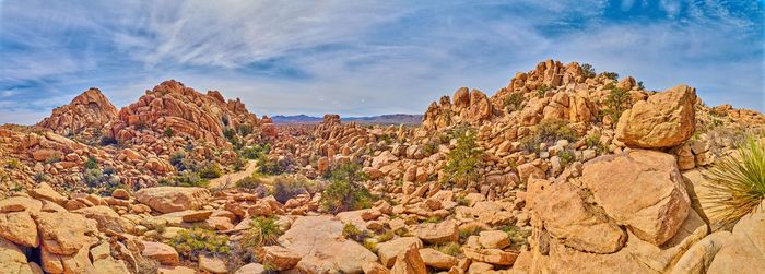 Rock formations