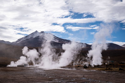 The el tatio geyser field, chile