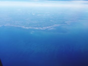 Aerial view of landscape