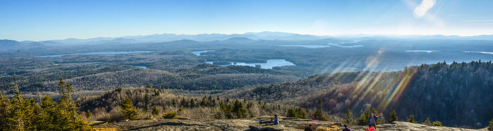 Panoramic view of landscape against sky