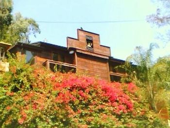 Low angle view of building against sky